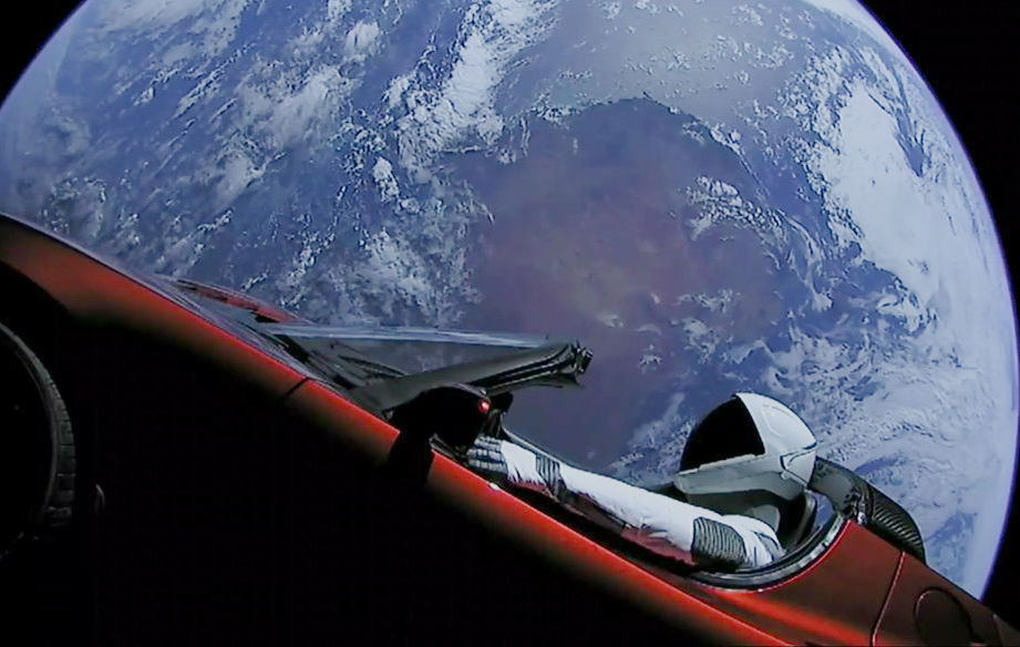 Vision Automotriz » Blog Archive » Elon Musk envía un Tesla Roadster al