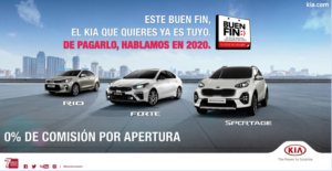 Este Buen Fin, el KIA que quieres ya es tuyo