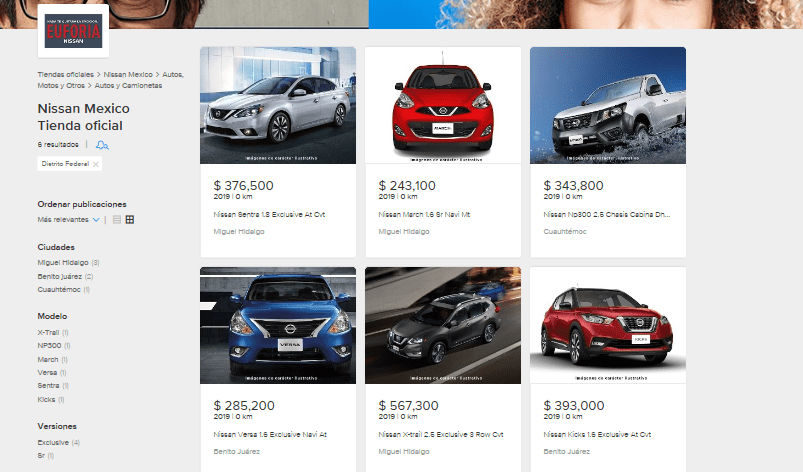  Vision Automotriz » Blog Archive » Nissan y Mercado Libre se unen para la venta de vehículos nuevos en línea